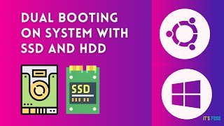 How to Dual Boot on Systems With SSD and HDD Both [upl. by Attenreb]