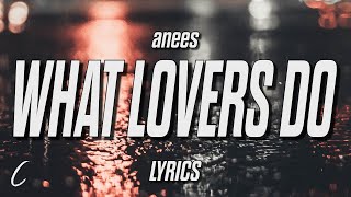 anees  what lovers do Lyrics [upl. by Bebe701]