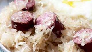 Slow Cooker Kielbasa Kapusta  Polish Recipe [upl. by Obidiah380]