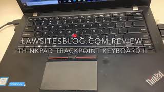 Review Thinkpad Trackpoint Keyboard II [upl. by Calise866]