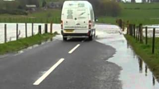 Road closed due to flooding [upl. by Lesh]