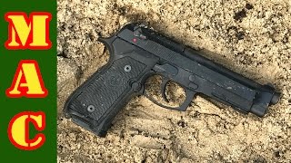 Beretta M9A1 Reliability Test [upl. by Susette474]