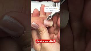 Asmr nail nails nailart nailcare toenails nailtech naildesign nailpolish [upl. by Arhez212]