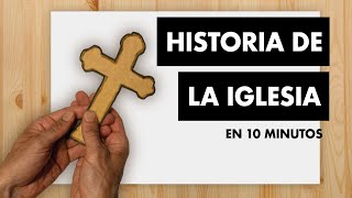 HISTORIA DE LA IGLESIA EN CASI 10 MINUTOS [upl. by Karole]