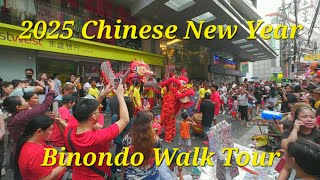 2025 Chinese New Year  Binondo Manila Walk Tour [upl. by Iphlgenia]