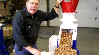 The Patriot 600 Industrial Strength Nut Cracker cracks Pecans [upl. by Huberty]