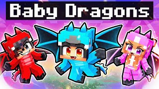 We Turned Into BABY DRAGONS In Minecraft [upl. by Cenac]