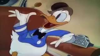 Donald Duck  Modern Inventions  1937 HD [upl. by Nylad]