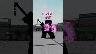 HEROES BATTLEGROUNDS COLOR CODES JJK THEME roblox shorts tsb jjk jujutsukaisen robloxedit [upl. by Yenar]