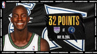 Kevin Garnett Dominates WCSF Game 7  NBATogetherLive Classic Game [upl. by Lehcer]