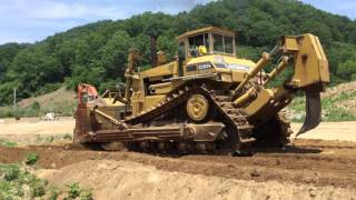 1990 CAT DOZER D9N [upl. by Lacsap]