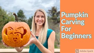 Pumpkin Carving For Beginners [upl. by Franzoni180]