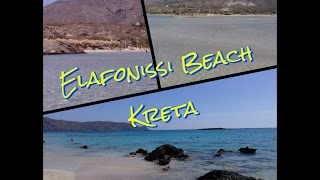 Elafonisi Beach Crete  Elafonissi Strand Kreta [upl. by Terces]