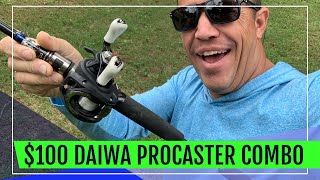 Reel Time Review Diawa ProCaster 100 combo 6 month of kayak trips and a big bass [upl. by Odnalref118]