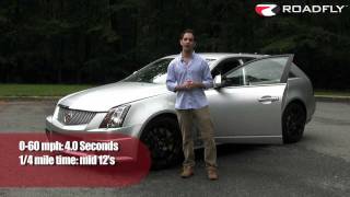 2011 Cadillac CTSV Wagon Test Drive amp Car Review [upl. by Anujra]