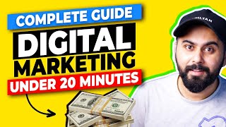 Complete Digital Marketing Guide How To Do Digital Marketing in 2024 [upl. by Yahs930]