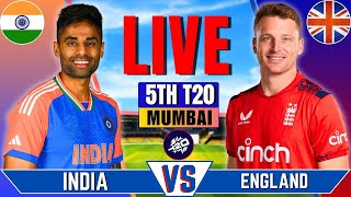 India vs England 5th T20 Match Live  IND vs ENG Live Match  Live Cricket Match Today  IND vs ENG [upl. by Files680]