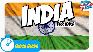 India Facts for Kids [upl. by Eimarrej]