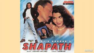 Chuski Chuski Shapath 1997  Udit Narayan HQ Audio Song [upl. by Khai736]