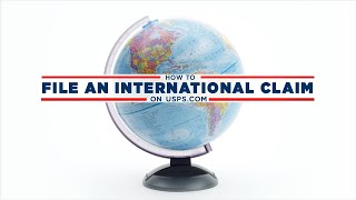 How to File an International Claim on USPScom [upl. by Steady]