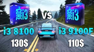 Core i3 9100F vs Core i3 8100 Test in 9 Games [upl. by Aicilif]