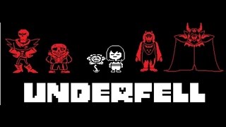 Undertale AU Underfell  All Themes [upl. by Akemyt]