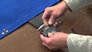 Tylaska Dual Cavity Snap Fastener Installation Die for Twist Lock Fastener Stud with Buttons [upl. by Firooc]