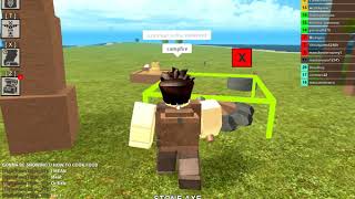 How to cook raw meat or ores in Booga Booga Roblox [upl. by Cordie635]