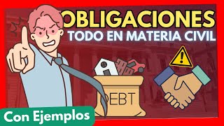 ➡️ OBLIGACIONES【TODO explicado con EJEMPLOS】 [upl. by Durrell490]