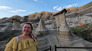 Hoodoos Drumheller Alberta Canada [upl. by Adnuahs827]