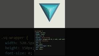 Triangle Animation  CSS Morphing Effect Tutorial [upl. by Lonna]