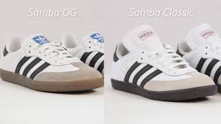 Comparing the Adidas Samba OG and Samba Classics  What’s the Difference  Which Should You Buy [upl. by Shieh941]