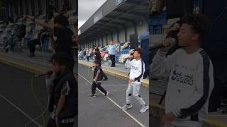 Charity Footy Match performance🔥🔥 bobrothers 2024 rap hiphop performance stadium shorts fyp [upl. by Gallager]