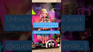 Unboxing Scareidise Lagoona monsterhigh dollvideos dolls barbie draculaura review [upl. by Gintz521]