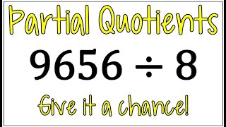 How to Divide Using Partial Quotients  4th Grade Math Help [upl. by Neelav]