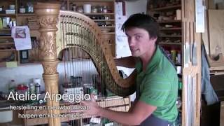 Atelier Arpeggio  hoe een snaar op een harp vervangen [upl. by Previdi821]