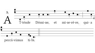 Attende Domine  Gregorian Chant [upl. by Denzil]