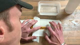 Applying Waterslide Decal and Spraying Headstock Tips Luthier Video [upl. by Geordie871]