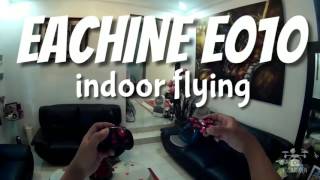 EACHINE E010 Indoor Flying [upl. by Otinauj288]