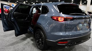 2023 Mazda CX9 Carbon Edition Review [upl. by Schinica]