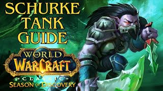 Schurke  Tank Build  Season of Discovery  WoW Classic SoD [upl. by Morez598]