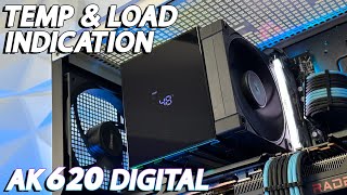 DEEPCOOL AK620 DIGITAL  Installation Tutorial amp Benchmarks [upl. by Blackstock]