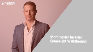 Morningstar Investor and Sharesight Walkthrough  Webinar [upl. by Ludba]