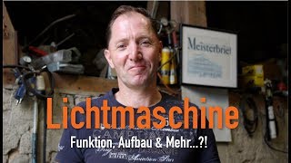 Lichtmaschine  Funktion Aufbau amp Mehr Erklärt vom Kfz Meister [upl. by Aivatnwahs963]