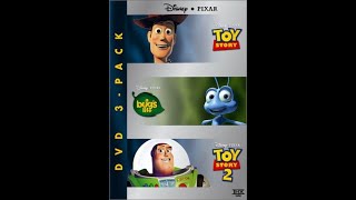 Opening to Pixar DVD 3Pack DVD 2002 [upl. by Mella733]