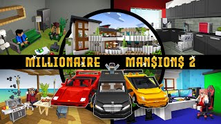 Millionaire Mansions 2  Trailer Minecraft Map [upl. by Ttoille]