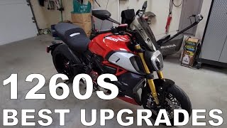 Ducati Diavel 1260S Best Upgrades [upl. by Leaw188]