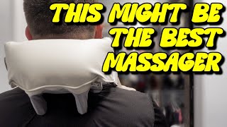 Wearable Neck amp Shoulder Massager REVIEW This feels like Im not alone in the room 😯 [upl. by Dicks]