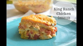 King Ranch Chicken Casserole  Texas Food  Southern Comfort Food [upl. by Ecnarepmet]