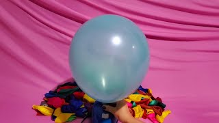 INFLATING AND DEFLATING FUN COLORFUL BALLOONS [upl. by Droflim577]